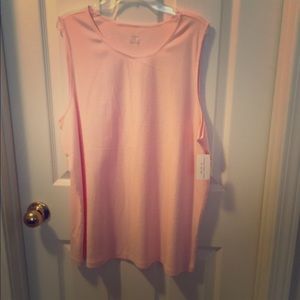 Pink layering tank